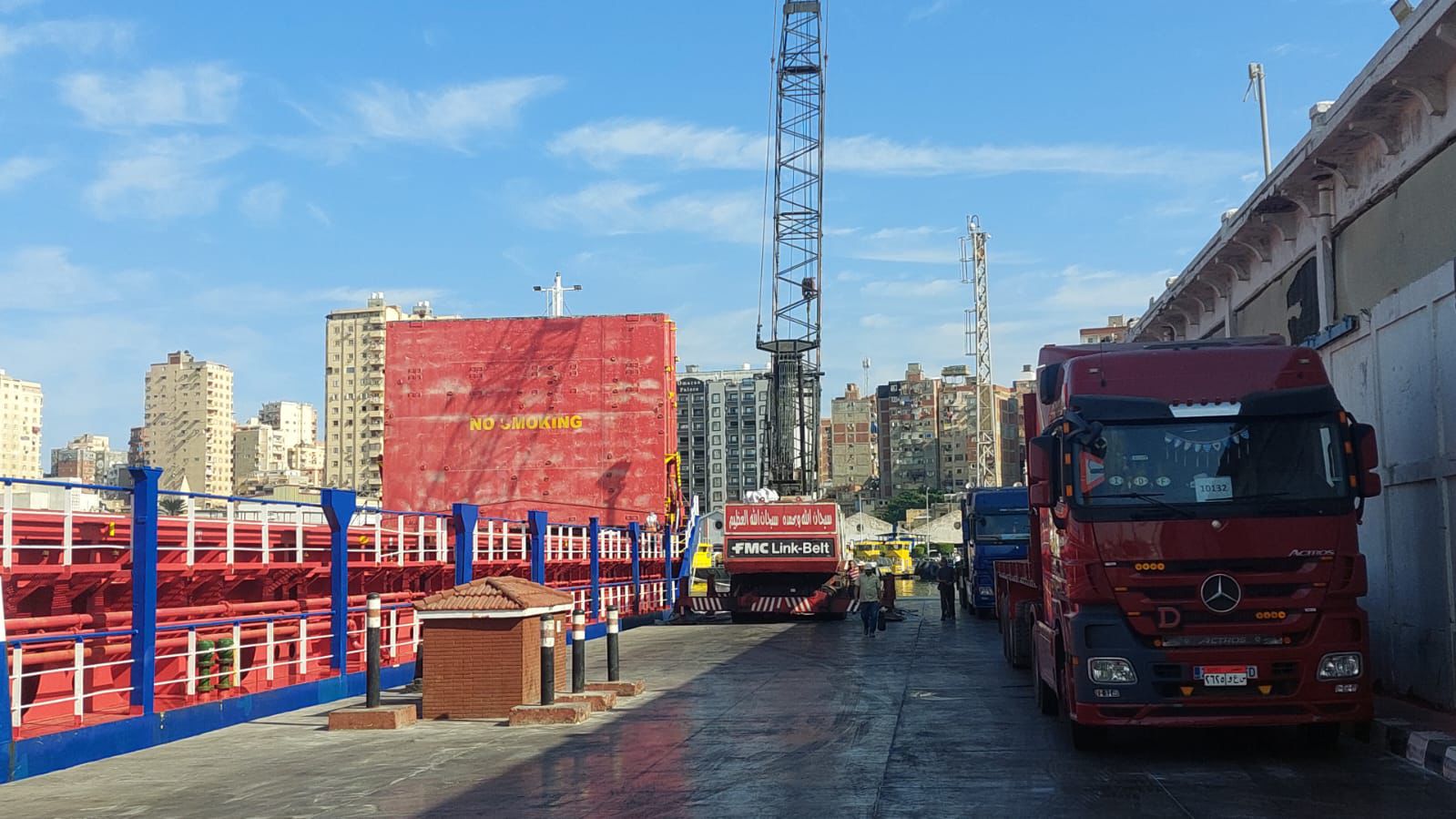 Truck fleet and container operations